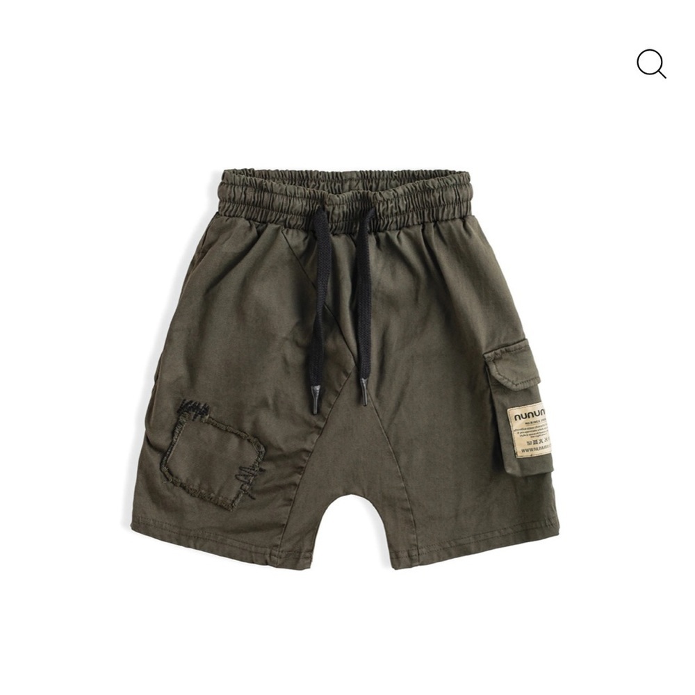NUNUNU Kids Olive Green Shorts